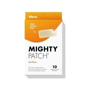 Mighty Patch Surface Acne Pimple Patch for Face Body Chin Forehead 10 Count